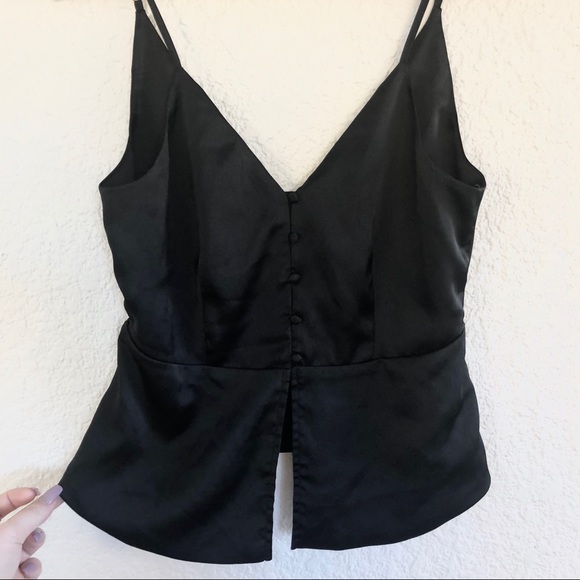 Cotton Candy Tops - TANK TOP WITH WAIST TIE AND DELICATE BUTTONS